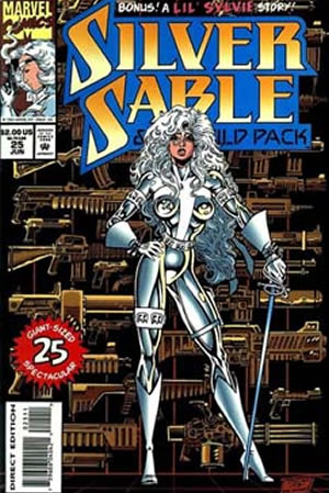 Silver Sable and the Wild Pack (1992) #25 [B Story]